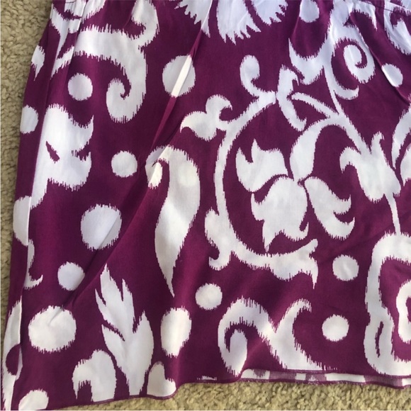 Forever 21 Purple Peplum Top Small - Picture 2 of 5